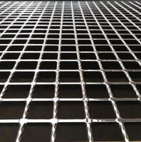 Grille de protection en acier inoxydable pour caniveau de drainage, type I, en treillis métallique, pour charge théorique élevée