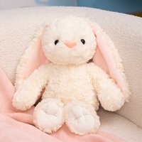 Boneka Kelinci Telinga Lebar Cloud Rabbit, Boneka Hewan Lembut dan Halus, Teman Tidur Anak, Hadiah Ulang Tahun, Dekorasi Rumah