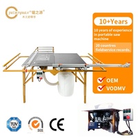 Table de précision de coupe du bois/scie à panneaux portable machine à bois multifonction