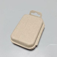 Biodegradable Recycled Pulp Molded Soap Packaging Box Paper Molded Packing Box for Soap