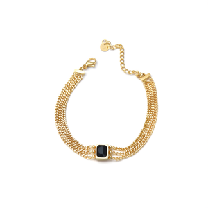E035-210-018H สร้อยข้อมือแบบโซ่เส้นเล็ก - Product Image 2