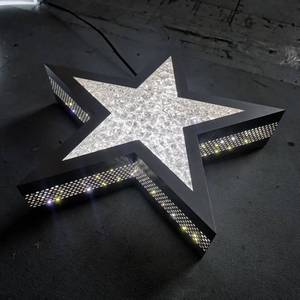 Enseigne lumineuse LED extérieure en acrylique Cosun, logo personnalisé, enseigne métallique, panneau en acier, enseigne LED extérieure - Product Image 6