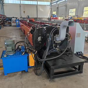 Pasokan pabrik mesin pembuat lentur mulus mesin pembentuk gulungan hujan siku Got Downspout logam portabel untuk ubin - Product Image 5