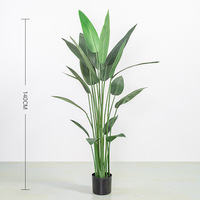 Offre Spéciale grande plante de simulation oiseau de décoration de paradis