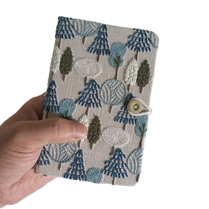 Cuaderno portátil con bordado de tela <span class=keywords><strong>A6</strong></span> de alto valor, diario A5, registro de trabajo, planificador para estudiantes, tamaño A3, encuadernación de costura de hilo de tapa dura - Product Image 6