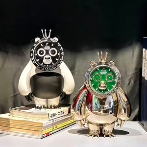 Figura de Acción Panda Watch Face, Osito Blanco y Negro de Fools Paradise, Muñeco de Juguete Tide Play, Fools Paradise <span class=keywords><strong>Daytona</strong></span> - Product Image 2