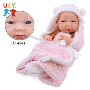 Muñeca de silicona Reborn recién nacido de 15 pulgadas de alta calidad, bonita muñeca de moda de silicona suave de vinilo completo con ropa de juguetes realistas - Product Image 2