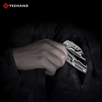 Yeehand OEM Outil multifonction portable de qualité industrielle en acier 420 avec ouvre-bouteille, tournevis - Pince multifonction de survie