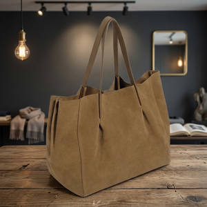 Sac à main décontracté pour femme en cuir véritable, grande capacité, bandoulière, haute qualité, best-seller BS International, Saint-Valentin - Product Image 2