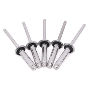 RV6603-9-6W <span class=keywords><strong>Bulb</strong></span>-<span class=keywords><strong>Tite</strong></span> Rivets aveugles étanches Tête de dôme Mandrin en aluminium Pop <span class=keywords><strong>Rivet</strong></span> aveugle 4.8*28 - Product Image 3