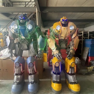 <span class=keywords><strong>2022</strong></span> nouvelle Arrivée Offre Spéciale Grande Taille Adultes Se Déplacent Robot Performance Costume LED LUMIÈRE Autour de Robot Costumes - Product Image 1