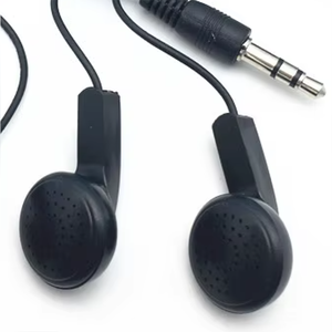 Commercio all'ingrosso a buon mercato usa e getta auricolare <span class=keywords><strong>con</strong></span> <span class=keywords><strong>jack</strong></span> da 3.5mm per il tour di guida del trasduttore auricolare - Product Image 3