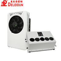 Climatiseur de toit pour camion YUANDU, modèle OEM 12V DC 24V, style sac à dos, 2200W de refroidissement, 850W de puissance, nouveau modèle pour camping-cars