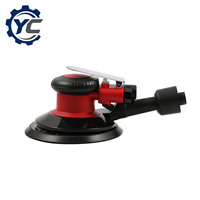 Ponceuse orbitale aléatoire pneumatique de 6 pouces à vitesse variable avec patin auto-agrippant, 12000 tr/min, oxyde d'aluminium, pour bricolage, automobile et travail du bois