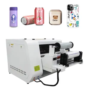 factory roll to roll inkjet uv digital label printer impresora lamination 2in1 uv dtf printer UV dtf impressora