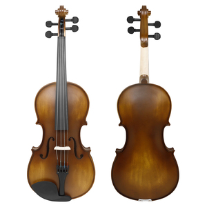 Astonvilla-Violas de madera de abeto de color retro, accesorios de madera para principiantes, para aprender 4/4 - Product Image 4