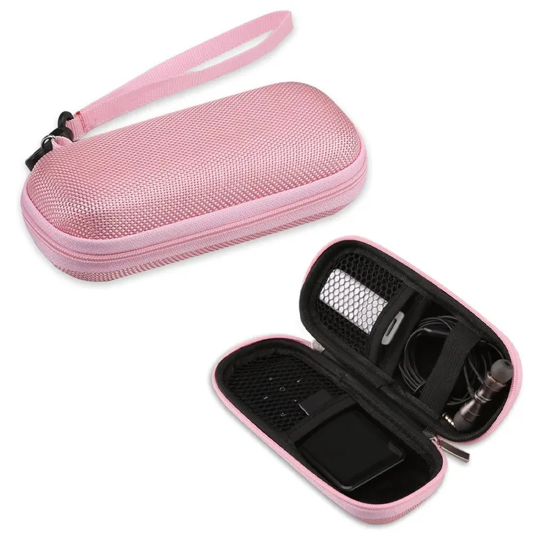 حقيبة جهاز Walkman قابلة لإعادة الشحن بسحاب MP3 ومشغل MP4 مع شعار مخصص خفيف الوزن للتخزين من إيفا بسحاب مضاد للماء للأطفال والفتيات