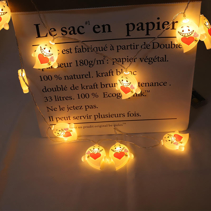 Batterie 1,5 m 10 lampe blanc chaud