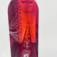 Máquina de soplado de botellas PET semiautomática de 1 cavidad, máquina de moldeo por soplado y estiramiento para botellas de 25L