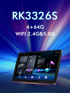 Autoradio Android universel GPS WIFI FM RDS BT 7" 9" 10.1" 2+32G 4+64G Double Din avec CarPlay sans fil et Android <span class=keywords><strong>Auto</strong></span> - Product Image 2
