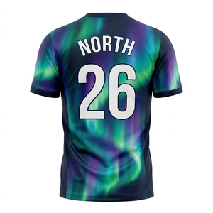 Camisetas de Fútbol de Club 2026, Unisex, Color Personalizado, Diseño de Equipo, Sublimadas, Sin Mangas, 100% Poliéster, Absorben la Humedad - Product Image 2