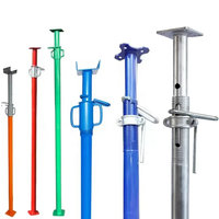 Étais de coffrage en métal pour béton, supports de coffrage robustes, réglables, en acier galvanisé, échafaudages
