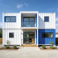 Logement préfabriqué résidentiel, bureau, logement en conteneur préfabriqué, bureau, conteneur pliable préfabriqué de 20 pieds, 40 pieds, utilisation pour les fêtes