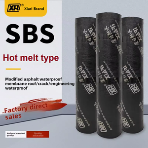 Membrane d'étanchéité pour toiture en <span class=keywords><strong>film</strong></span> bitumineux modifié SBS de 4 mm, torche à feu, pour panneaux de toiture en béton - Product Image 3