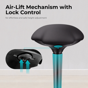 Ergonomic Height Adjustable Leaning Wobble Ergonomic <strong>Stool</strong> Standing Chair Active Flexible Seat Wobble <strong>Stool</strong> for <strong>Office</strong> - Product Image 2