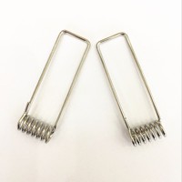 Bon marché, quincaillerie industrielle en acier zingué, plafonnier, clips à ressort de torsion