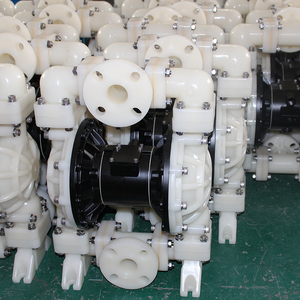 ปั๊มไดอะแฟรมลมแรงดันสูง DEFU รุ่น High Flow Pneumatic PVDF  57 ลิตร/นาที  แบบกำหนดเองได้ (OEM)  ใช้ลม  ไดอะแฟรมคู่ สำหรับลำเลียงหมึก กาว น้ำเสีย - Product Image 5