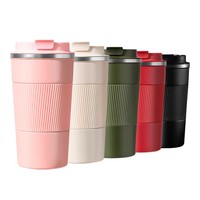 Tasse à boire thermique personnalisée pour gravure laser avec logo gobelet de vente tasse à café de voyage bouteille d'eau avec manchon en silicone