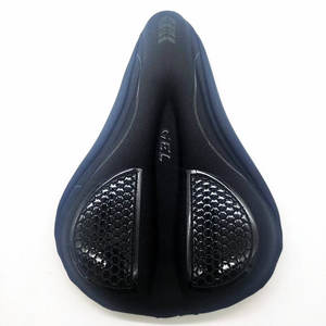 Housse de selle de vélo en silicone 3D, coussin confortable, entièrement en silicone, unisexe, pour adultes, protection de selle de vélo de route et de montagne - Product Image 3