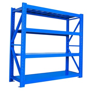 Étagères métalliques réglables <span class=keywords><strong>sans</strong></span> boulons, protection contre la corrosion, unités de rangement pour entrepôt, étagères empilables <span class=keywords><strong>sans</strong></span> boulons, résistantes au froid - Product Image 3