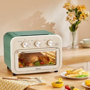 Horno Eléctrico Midea 12L Multifunción con Freidora de Aire, Temporizador y Control Preciso de Temperatura para Uso Doméstico - Product Image 2