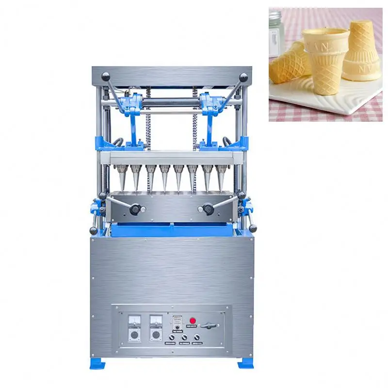 Chinese factory mini cone ice cream machine price . kaun icecream ice cream cone wafer automatic making machine