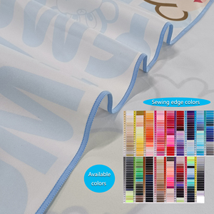 31.5 "* 63" taille personnalisée gaufré microfibre serviette sublimation OEM extra large bain sublimation <span class=keywords><strong>plage</strong></span> - Product Image 3