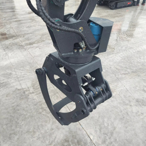 Rotazione buccia arancione presa ferro demolizione cernita presa a forma di loto magnete rottami per escavatore - Product Image 4