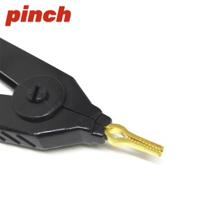 Pince de test LCR Kelvin 20A en cuivre pur, type crocodile, pour ohmmètre - Product Image 3