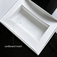Boîte cadeau de parfum de luxe écologique, emballage en papier rigide avec laminage brillant et mat