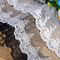 Garniture en dentelle à tricoter élastique colorée pour femmes robe vêtements jupe col sous-vêtements soutien-gorge accessoires