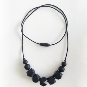 Collar de cuentas de silicona para bebé, collar de lactancia de dentición de silicona de grado alimenticio para niños, sin BPA, joyería para amamantar - Product Image 6