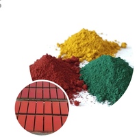 Pigment d'oxyde de fer à prix abordable pour ciment, briques, asphalte, revêtements et peintures