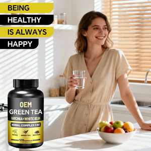 OLLI OEM/ODM Extrait de thé vert Contient de la fève blanche Garcinia Cambogia Complément alimentaire en capsules - Product Image 4