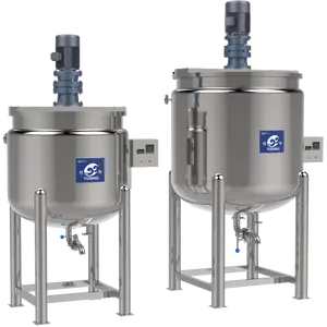 60L 100L 200L Homogenizer High Shear Mixer Tank Mixer Homogenizer Machine to Make Detergent Alcohol Gel