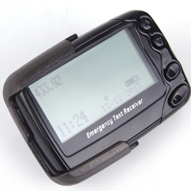 Wireless Waiter Call Service Call 3 Lines Programmable Text Pager POCSAG Alphanumeric Pager Satff Paging System Beeper Pager