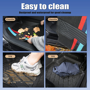 Alfombrilla Protectora para Piso de Auto, Entrega Rápida, Accesorios con <span class=keywords><strong>Especificaciones</strong></span> Completas, Alfombrilla para Maletero para Southeast DX3 2018 - Product Image 5