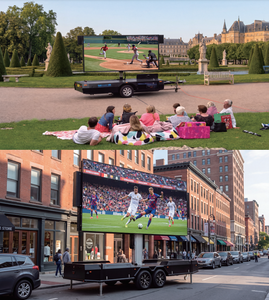 Écran publicitaire LED mobile sur remorque, mur vidéo pliable 5760x3840 pour extérieur - Product Image 5
