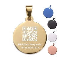 Placas de Identificación Metálicas Personalizadas, Etiquetas en Blanco de Acero Inoxidable, Aluminio y Latón, Grabadas con Láser, Anodizadas, con Orificios