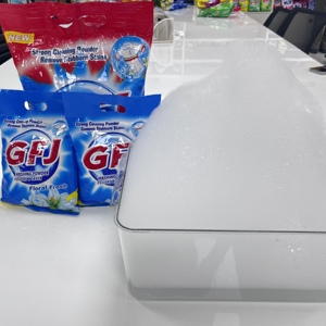 Detergente en Polvo para Ropa <span class=keywords><strong>GFJ</strong></span> con Logotipo Personalizado, 1KG 3KG 5KG, Espuma Alta, Aroma Floral de Jazmín y Lavanda, Desechable y Ecológico - Product Image 3